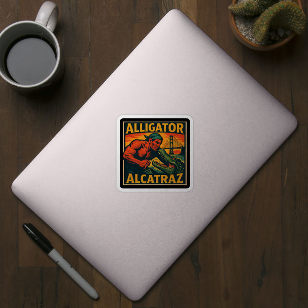 Alligator-alcatraz by Creatifly Graphic Tees